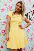 vestido boneca amarelo